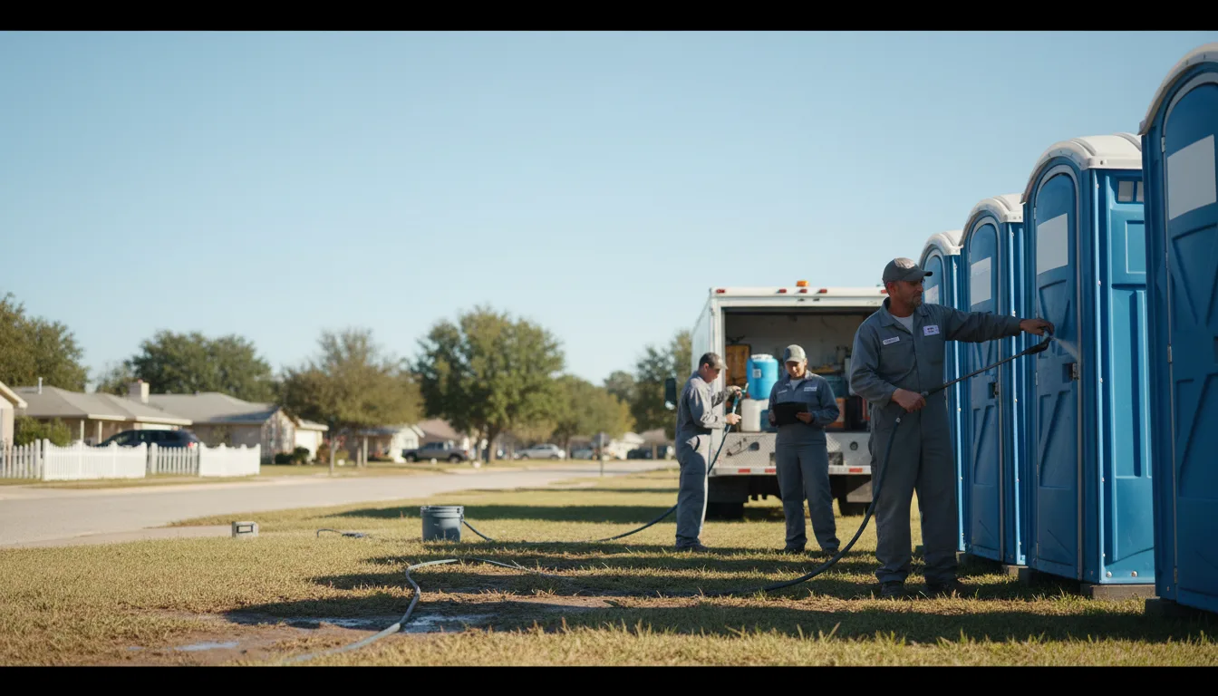 Long-Term Portable Toilet Rental in Seminole, OK near me